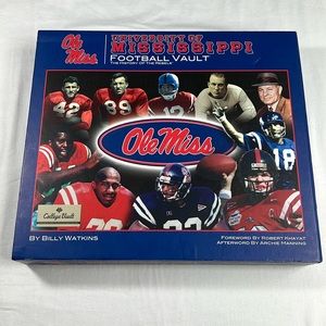 Signed Ole Miss Football Vault Book